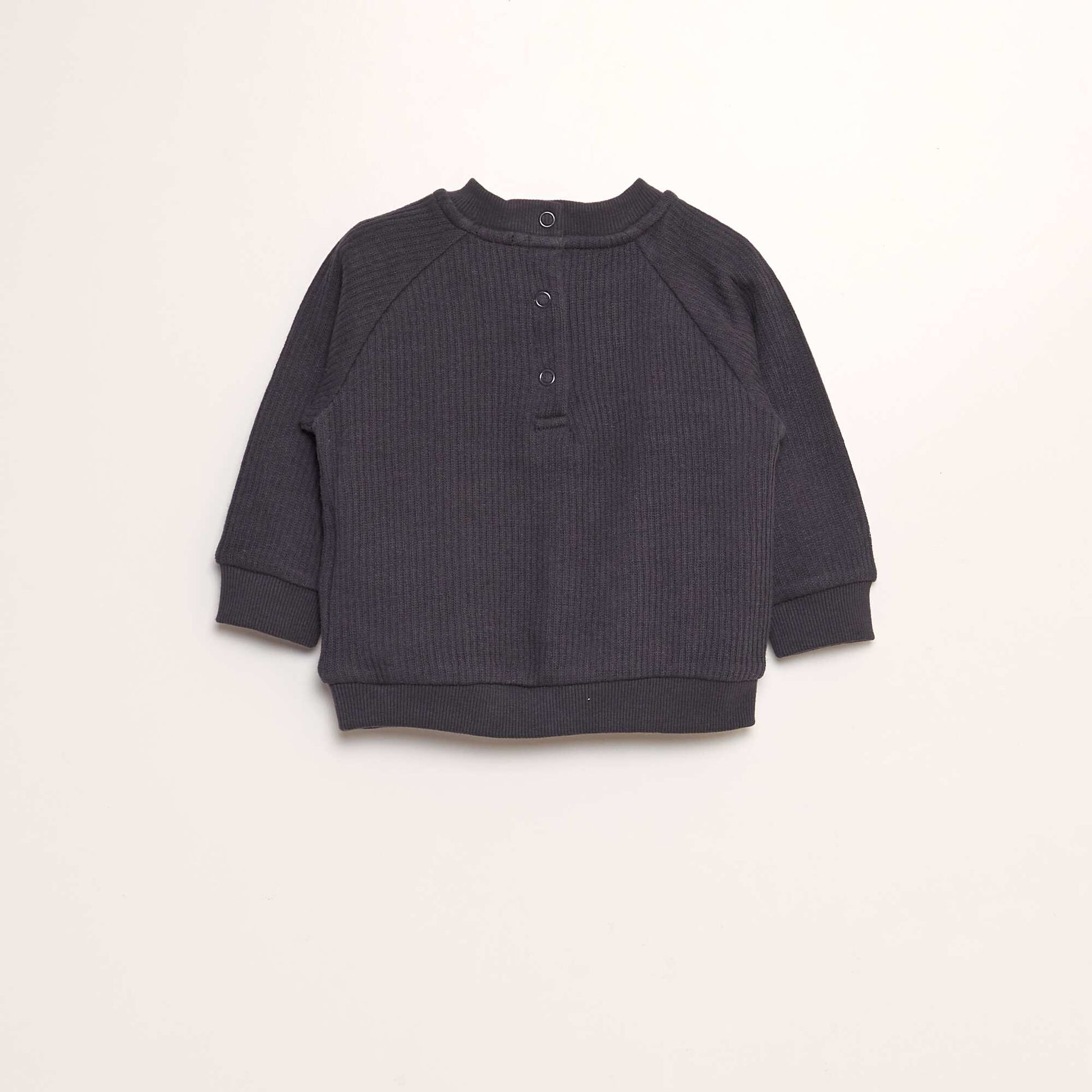 Ensemble en maille c tel e - 2 pi ces Noir
