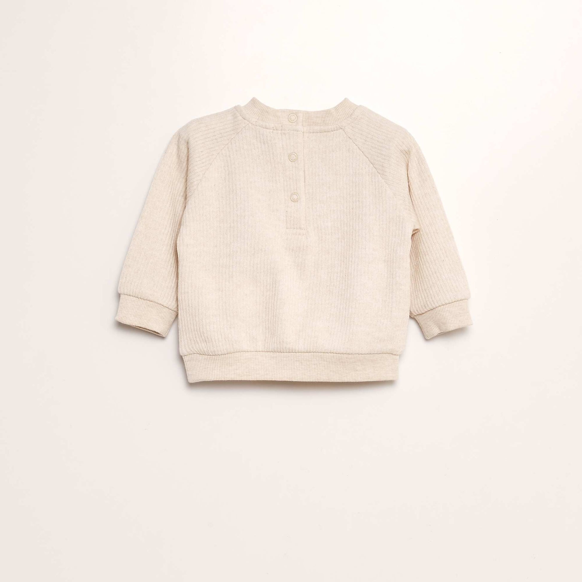 Ensemble en maille c tel e - 2 pi ces Beige