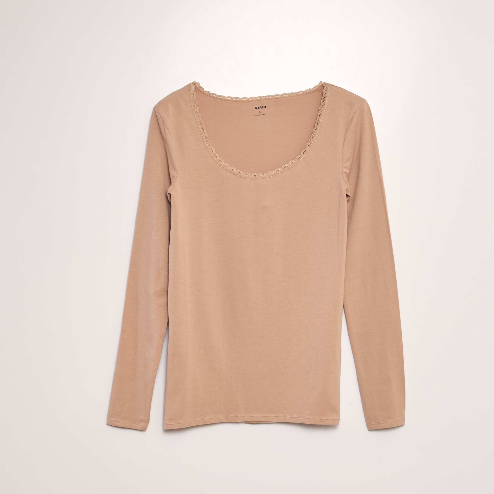 Lot de 2 t-shirts sous-v tements Beige