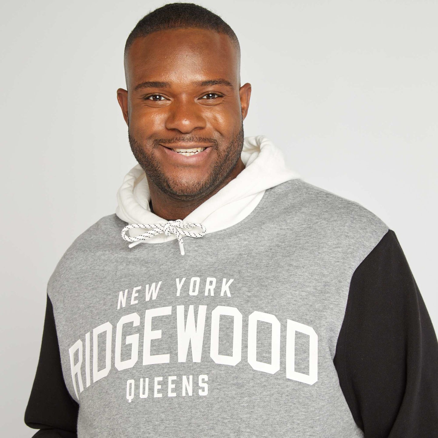 Sweat à capuche 'Ridgewood' Gris