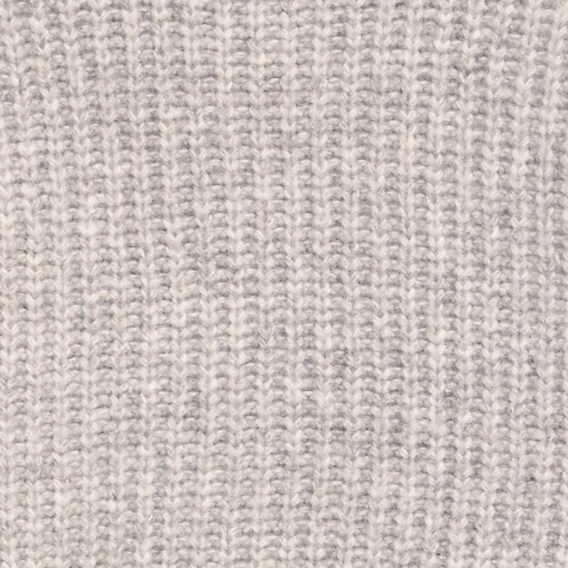 Pull en maille grosse jauge Gris