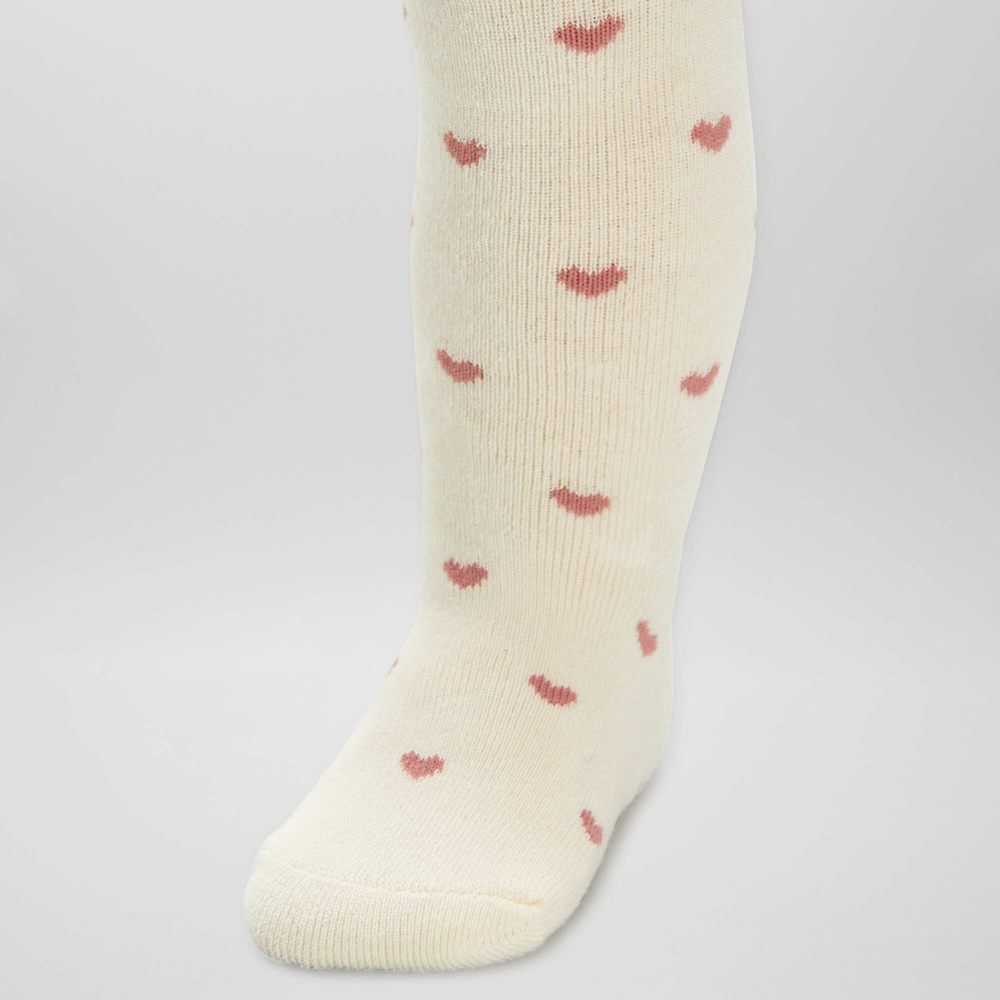 Lot de 2 collants chauds Rose