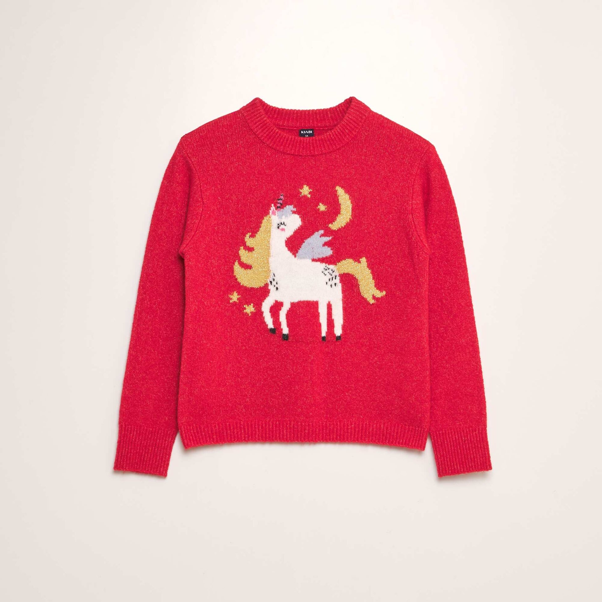 Pull animé Rouge