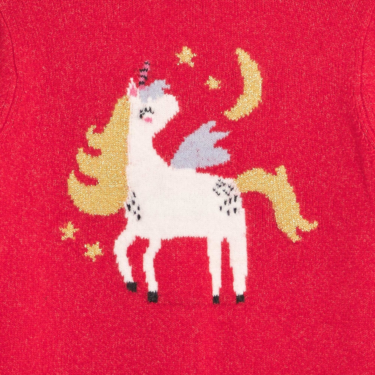 Pull de Noël animé Rouge