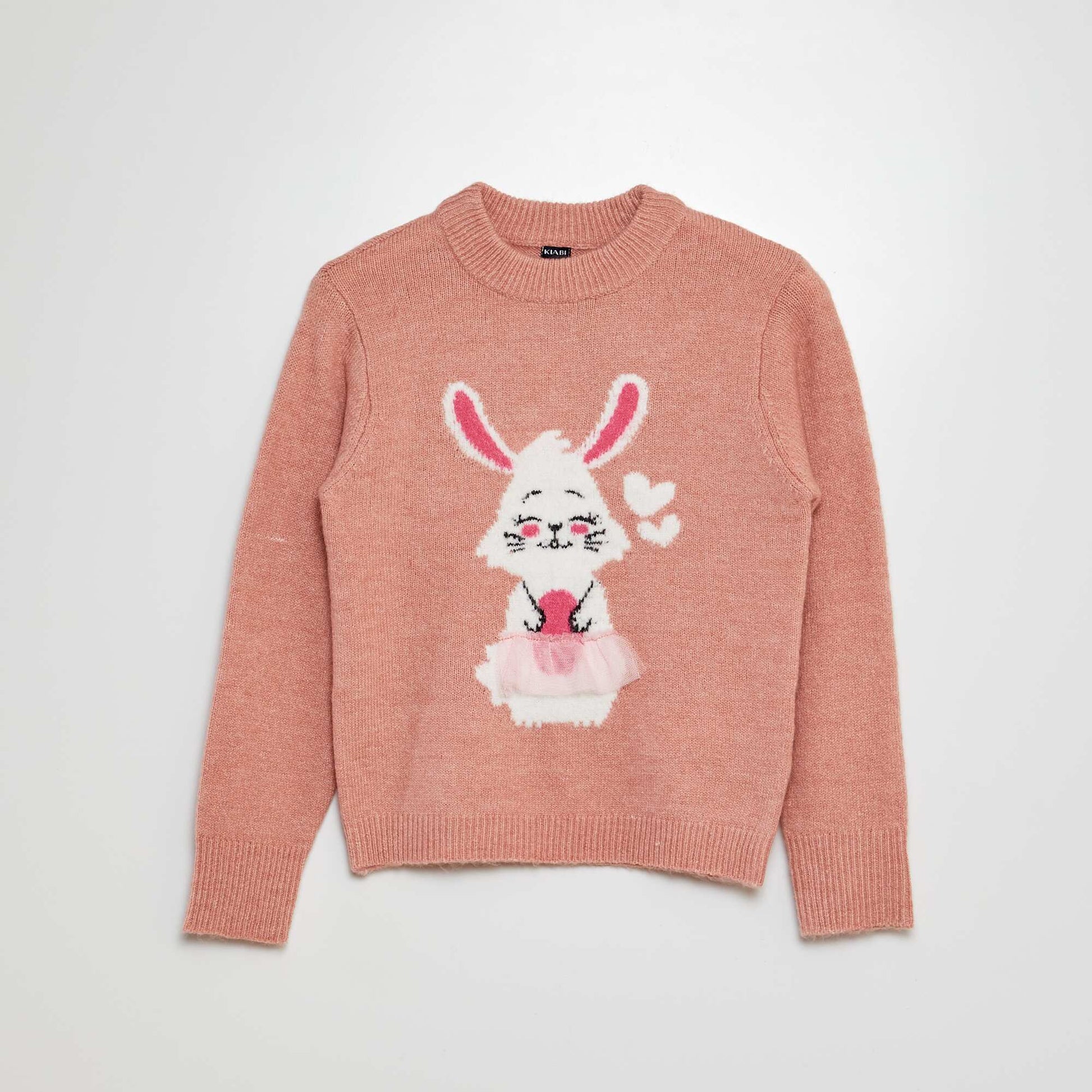 Pull animé Rose