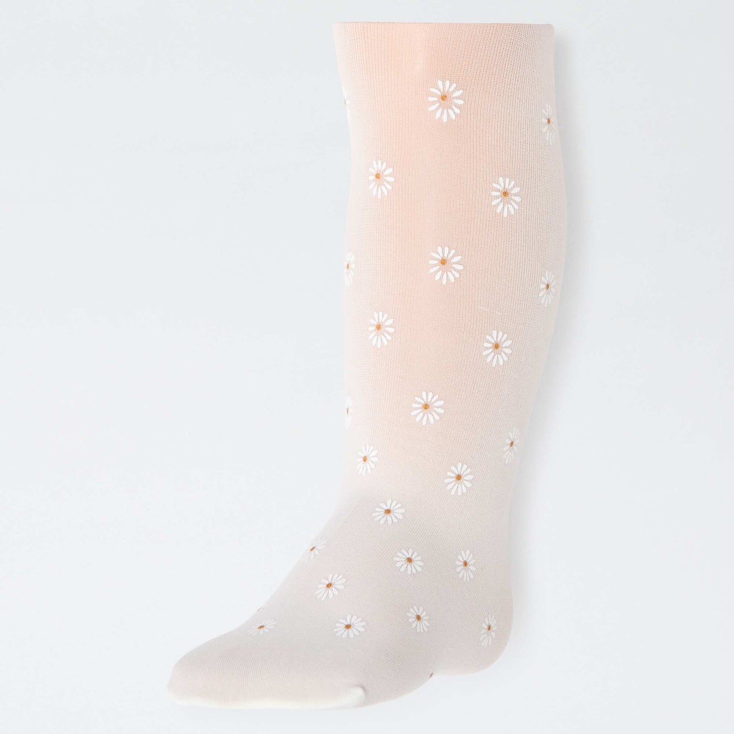 Lot de 2 paires de collants légers fantaisie BLANC