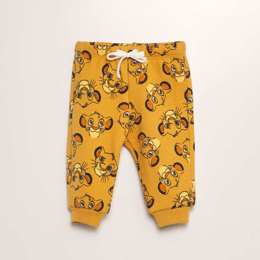 Pantalon de jogging 'Simba' 'Disney' Jaune