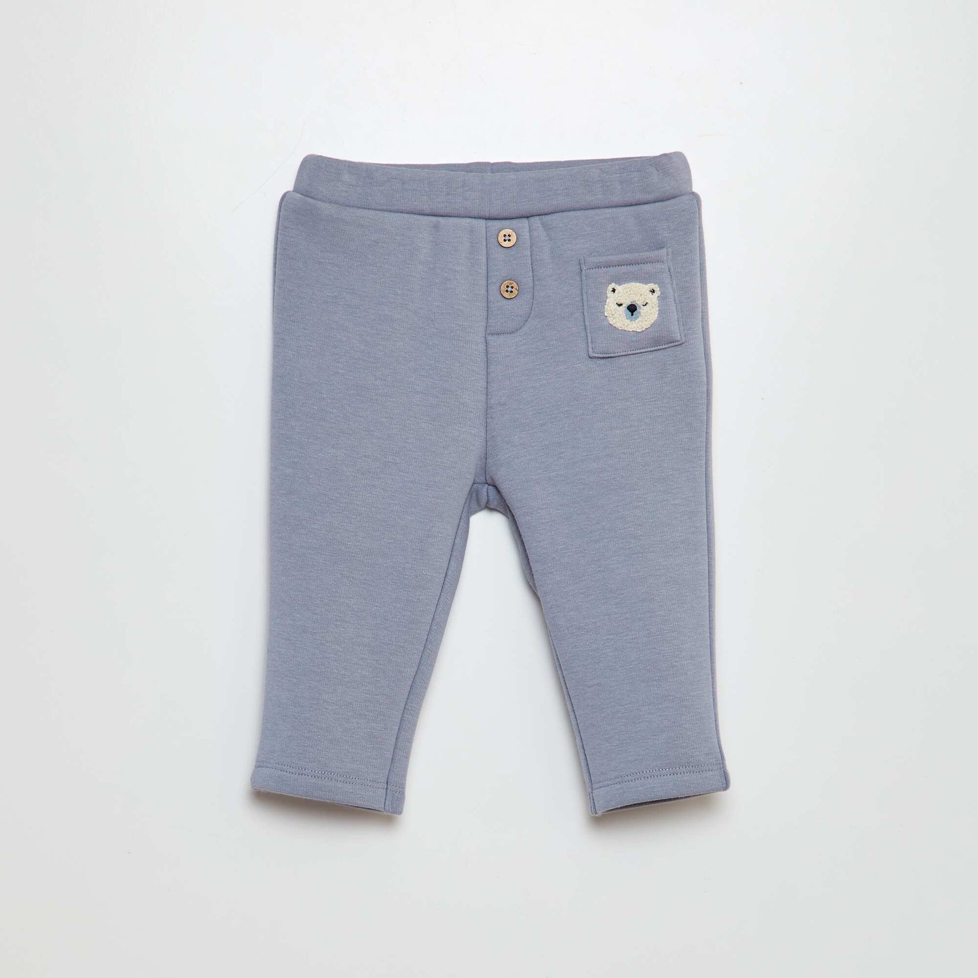 Pantalon jogging Bleu gris