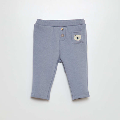 Pantalon jogging Bleu gris