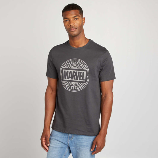 T-shirt imprimé 'Marvel' Gris