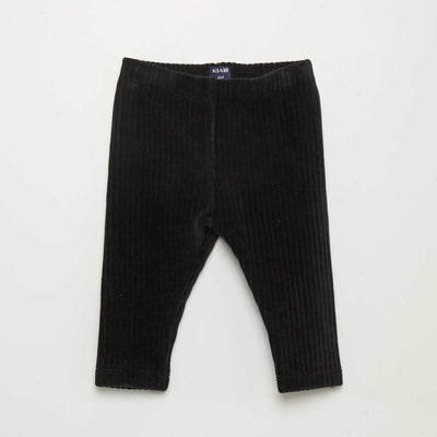 Legging en velours c tel noir