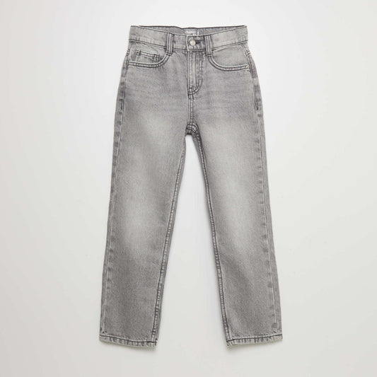 Jean denim Gris