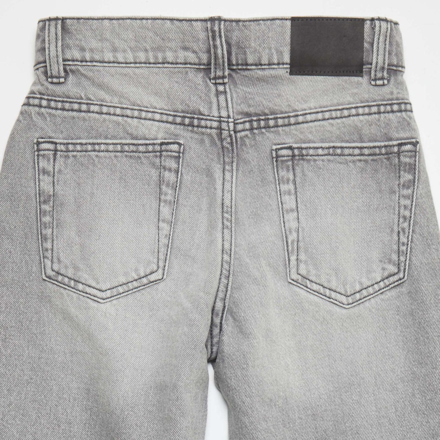 Jean denim Gris