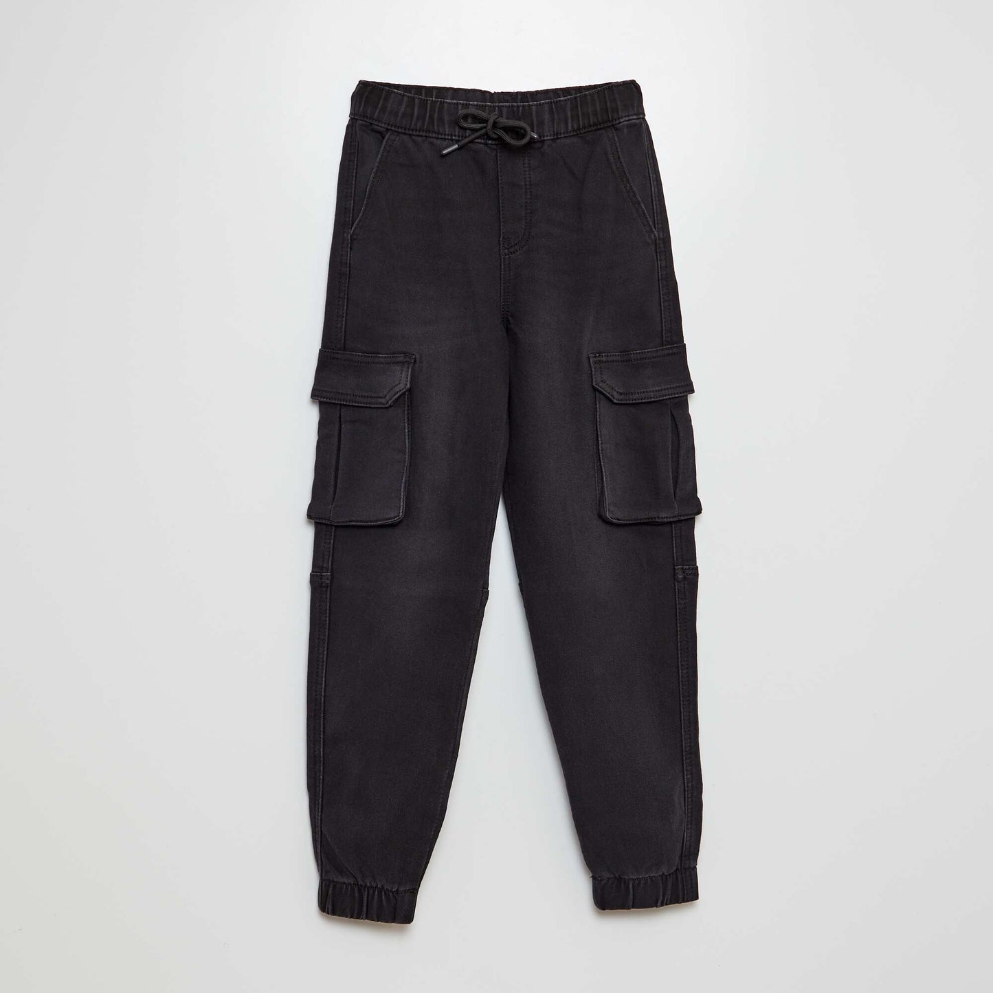 Pantalon jogger multipoche Noir