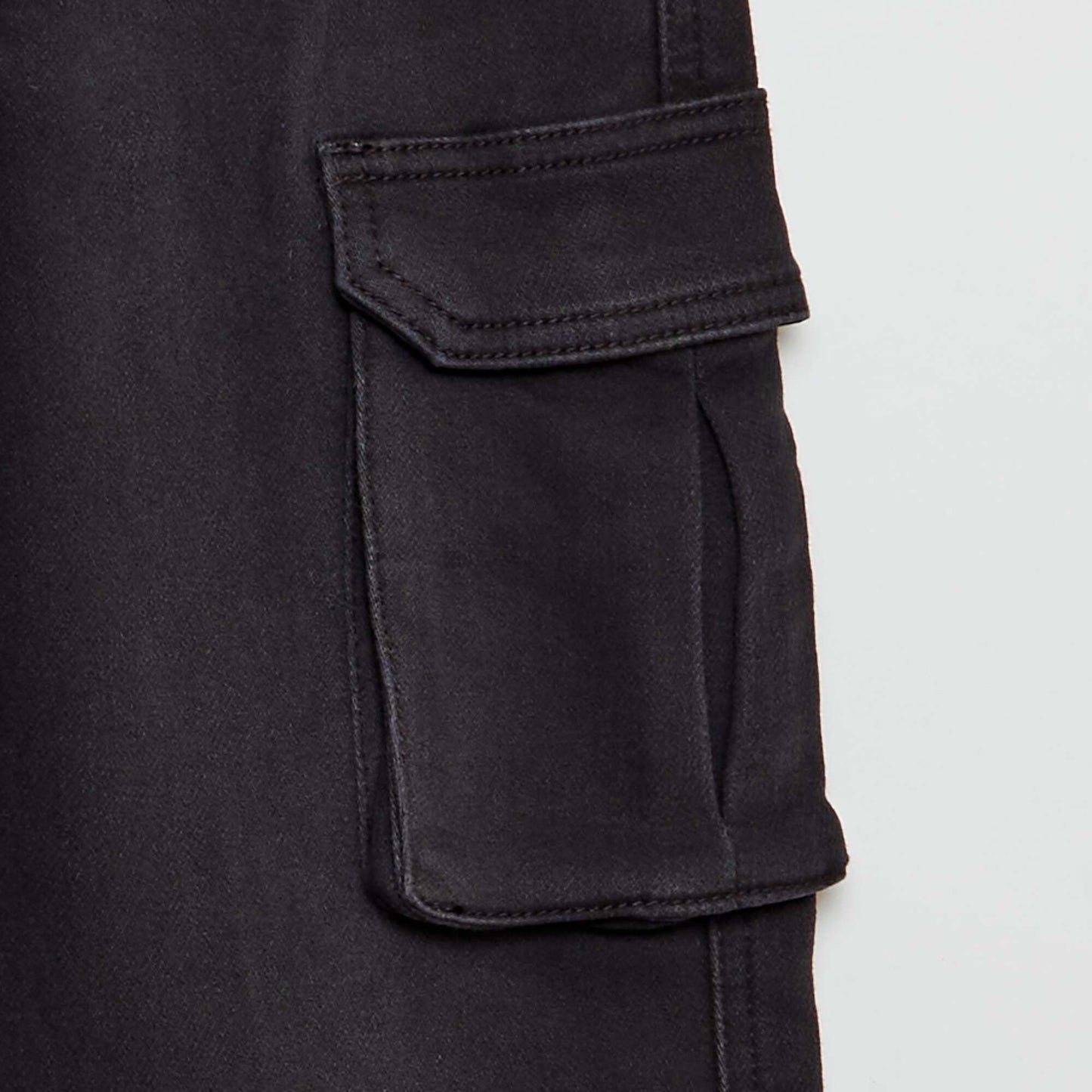 Pantalon jogger multipoche Noir