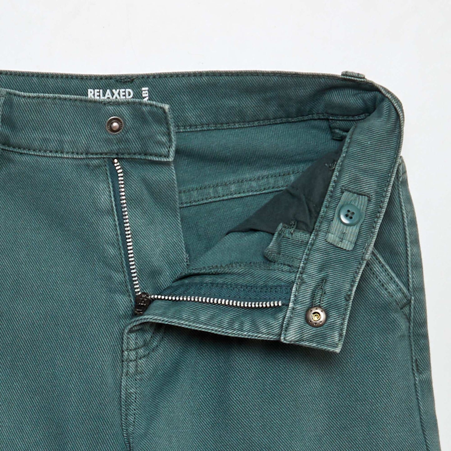 Pantalon style charpentier VERT