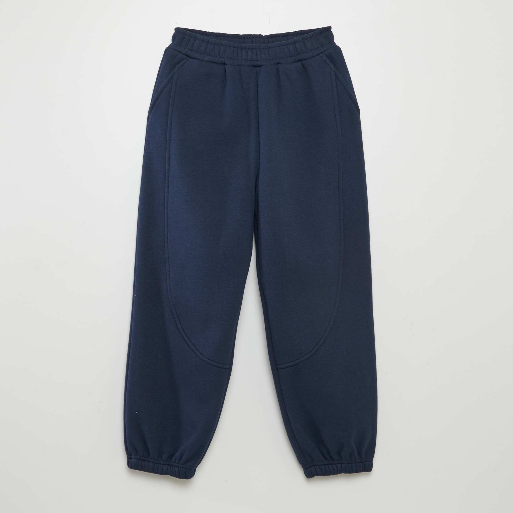 Jogging en molleton doubl polaire Bleu
