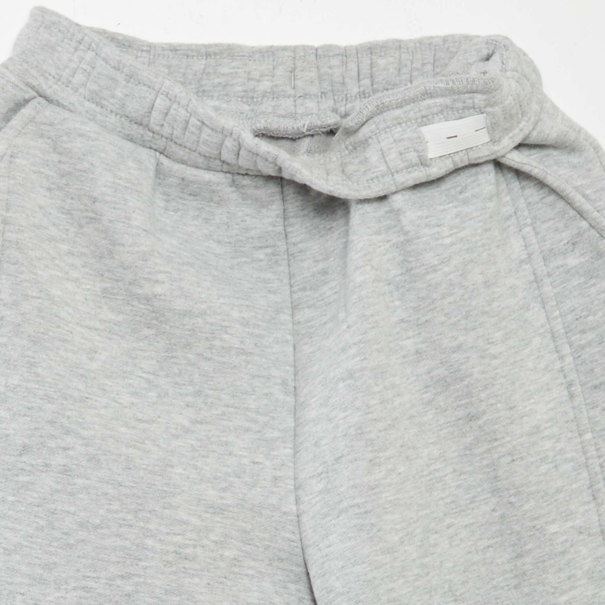 Jogging en molleton doubl polaire Gris