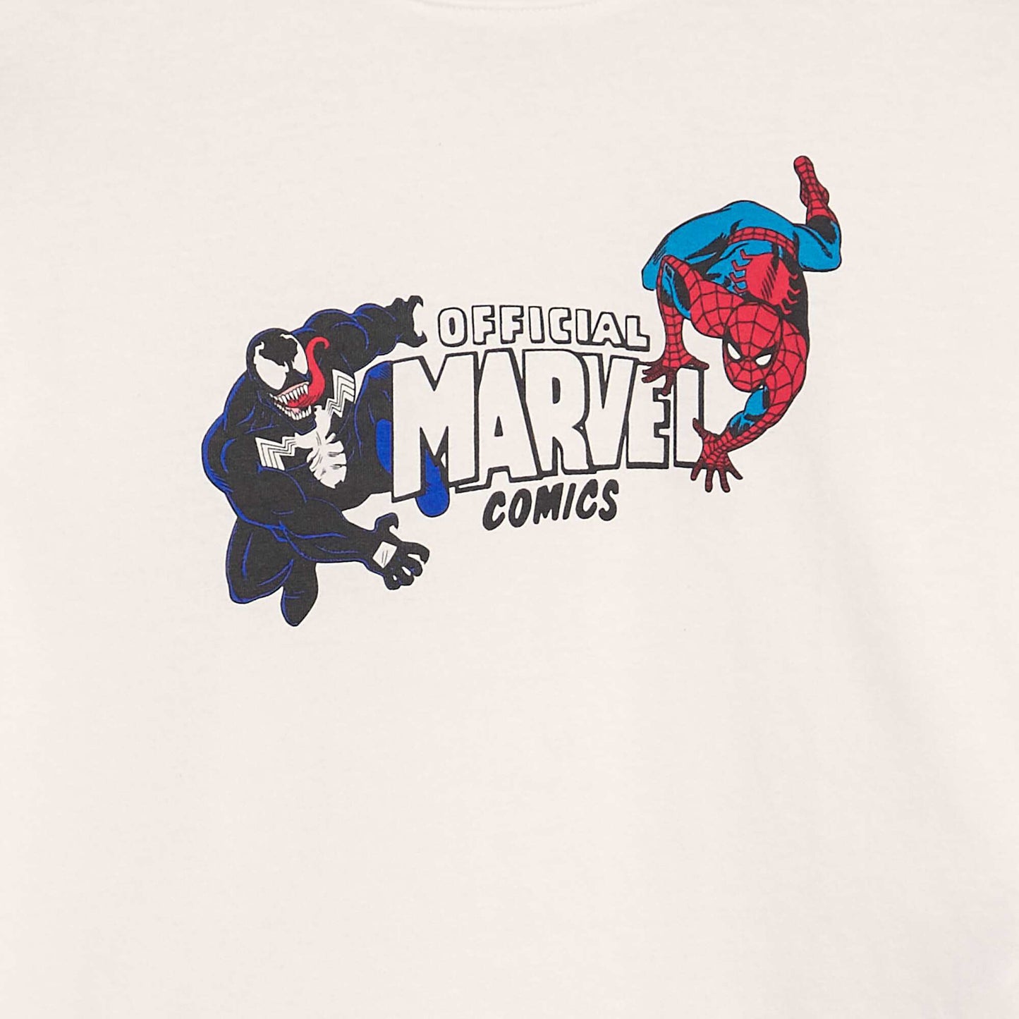 T-shirt 'Spider-Man' 'Marvel' Blanc