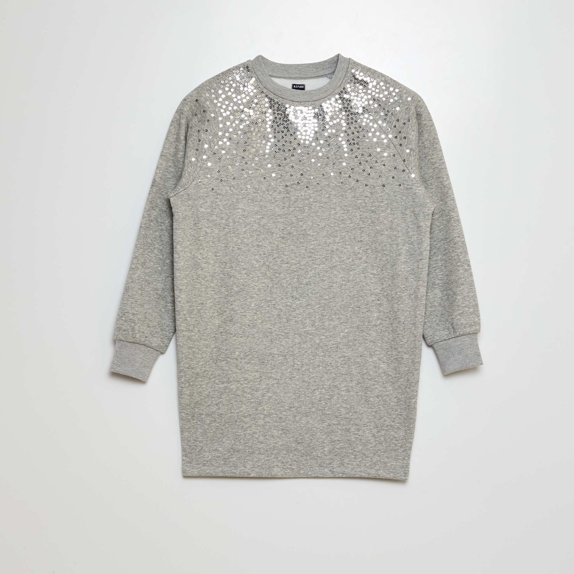 Robe sweat Gris