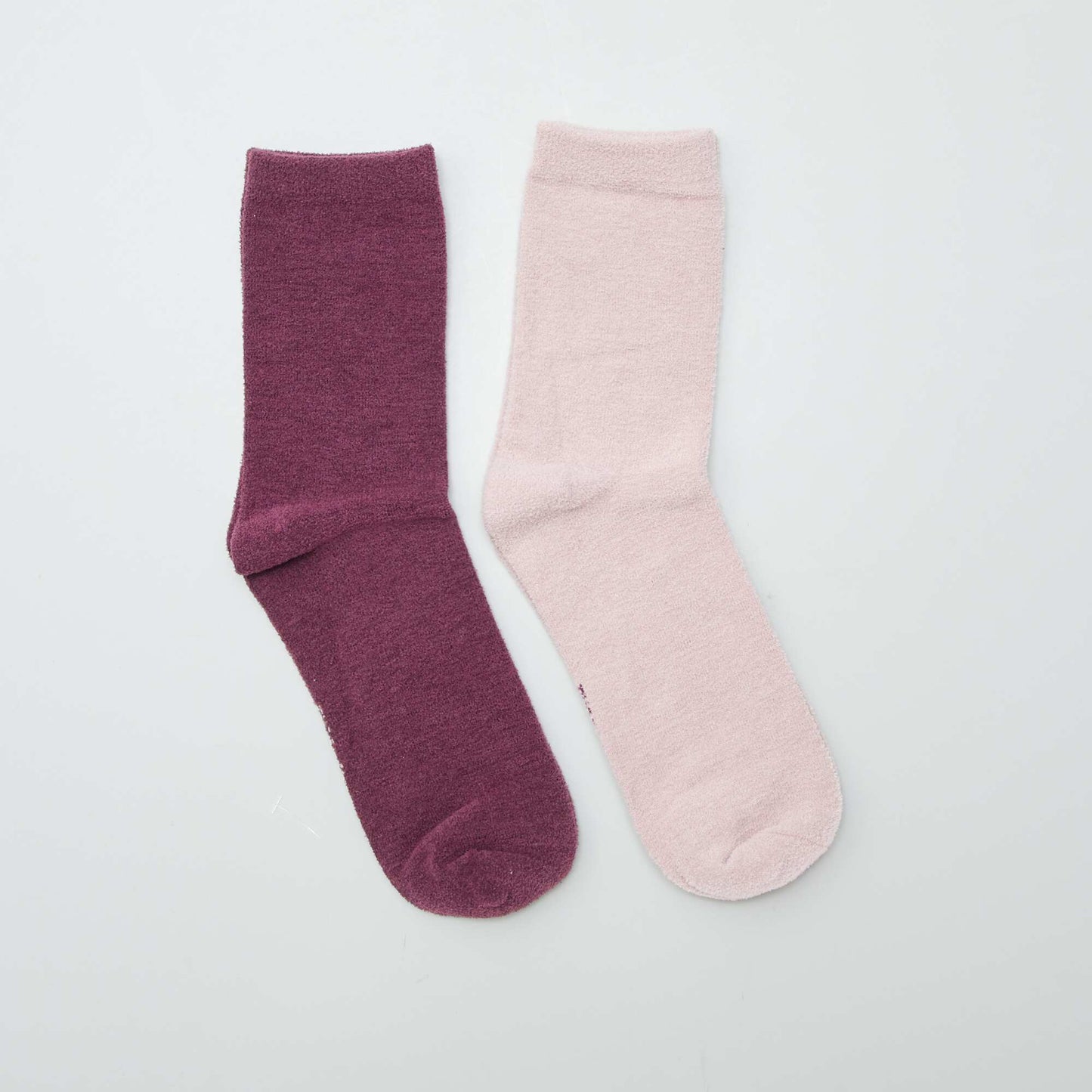 Lot de 2 paires de chaussettes Violet