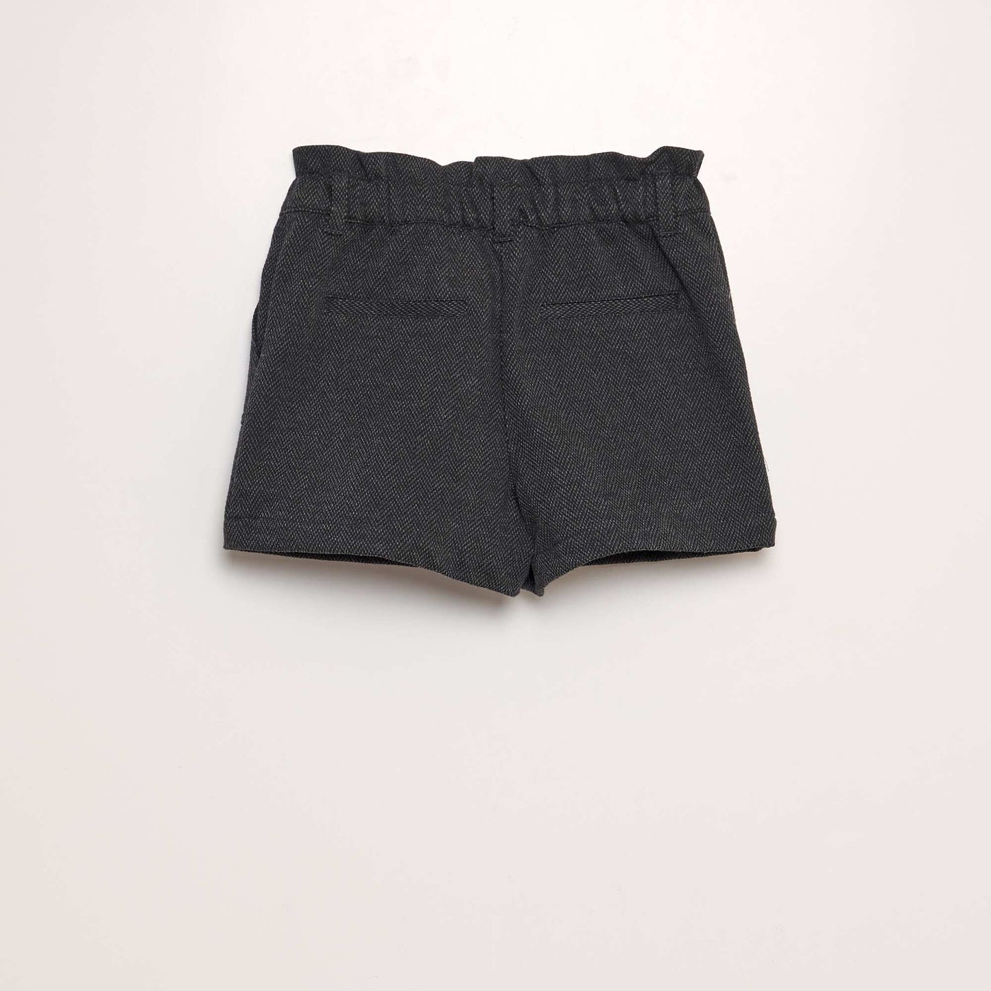 Short motif chevronn Gris