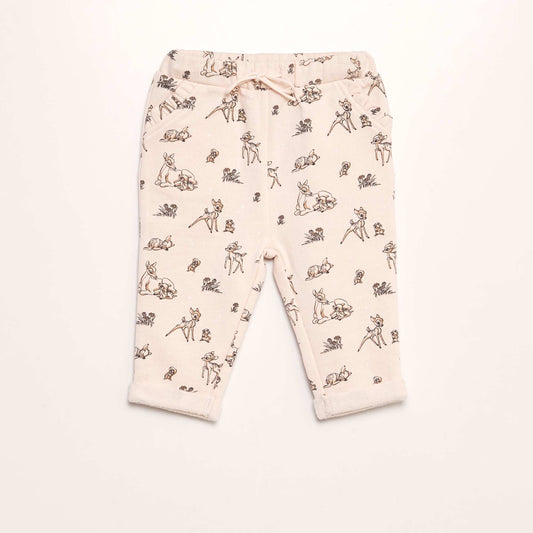 Pantalon de jogging en molleton 'Disney' Rose