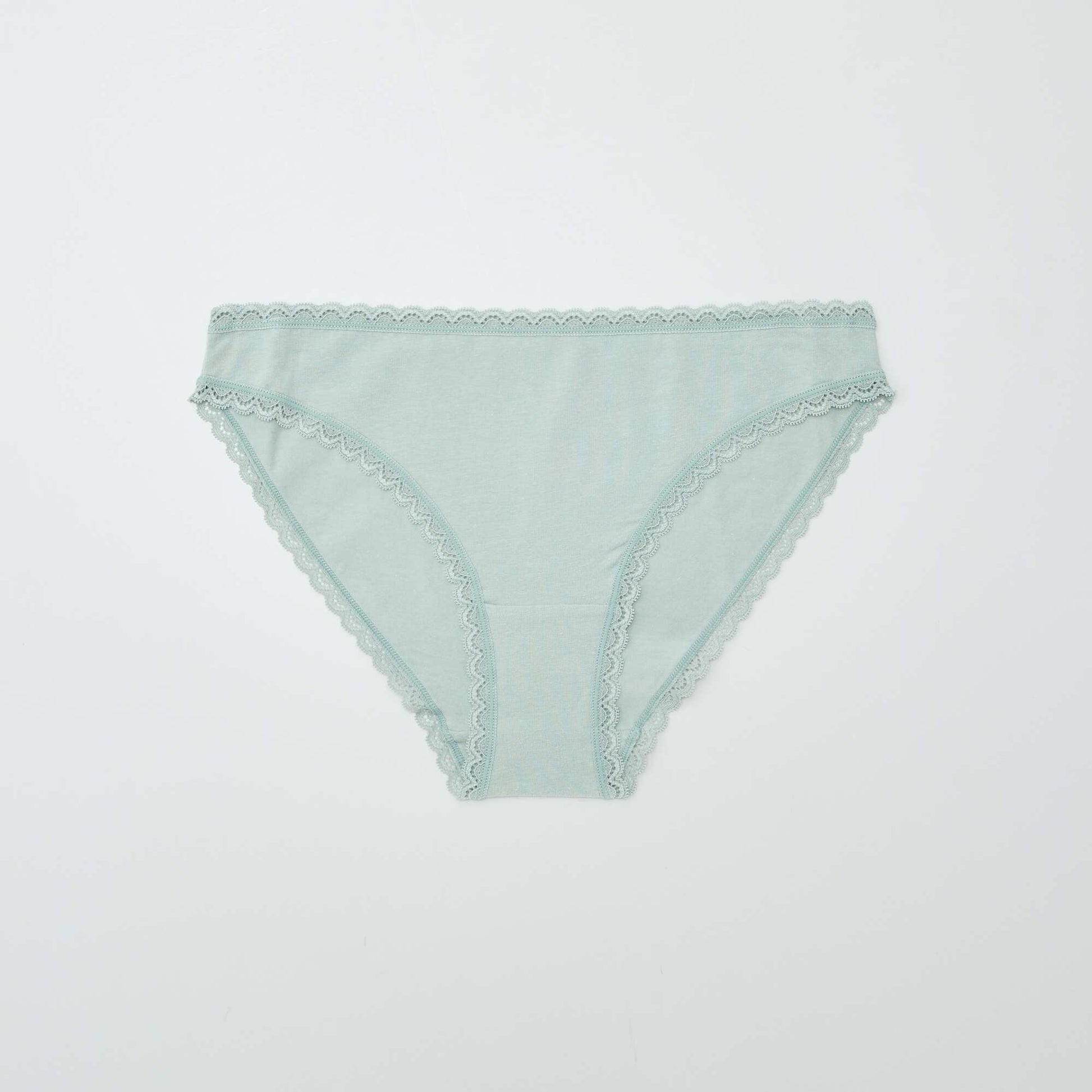 Lot de 2 culottes en coton vert