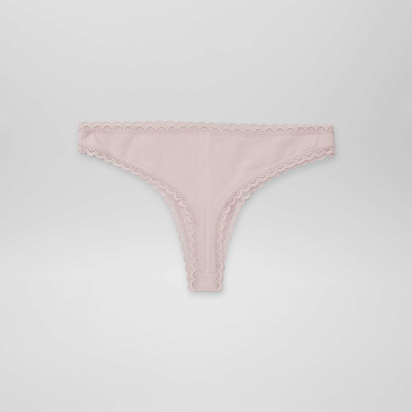Lot de 2 tangas en coton ROSE