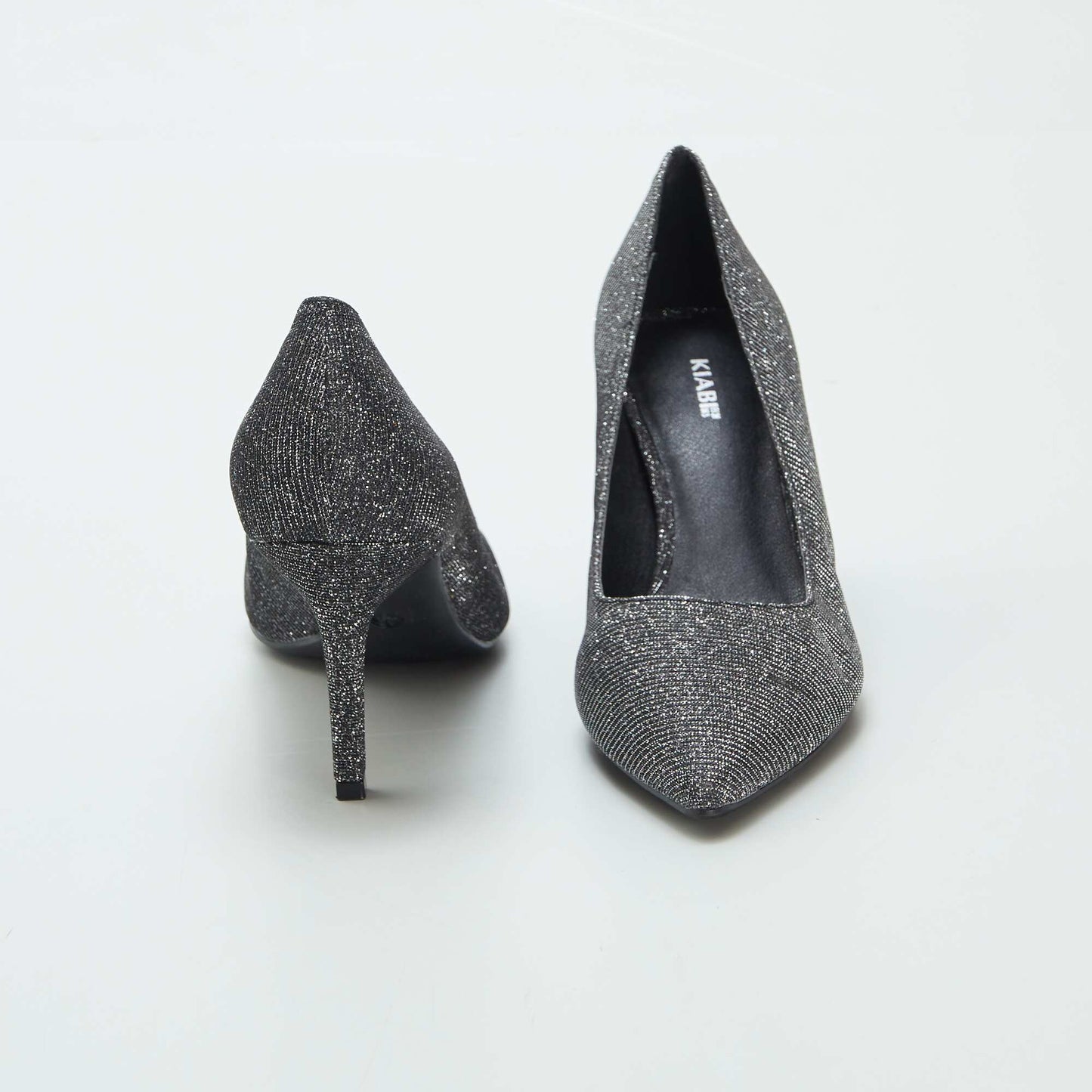 Escarpins à paillettes Gris
