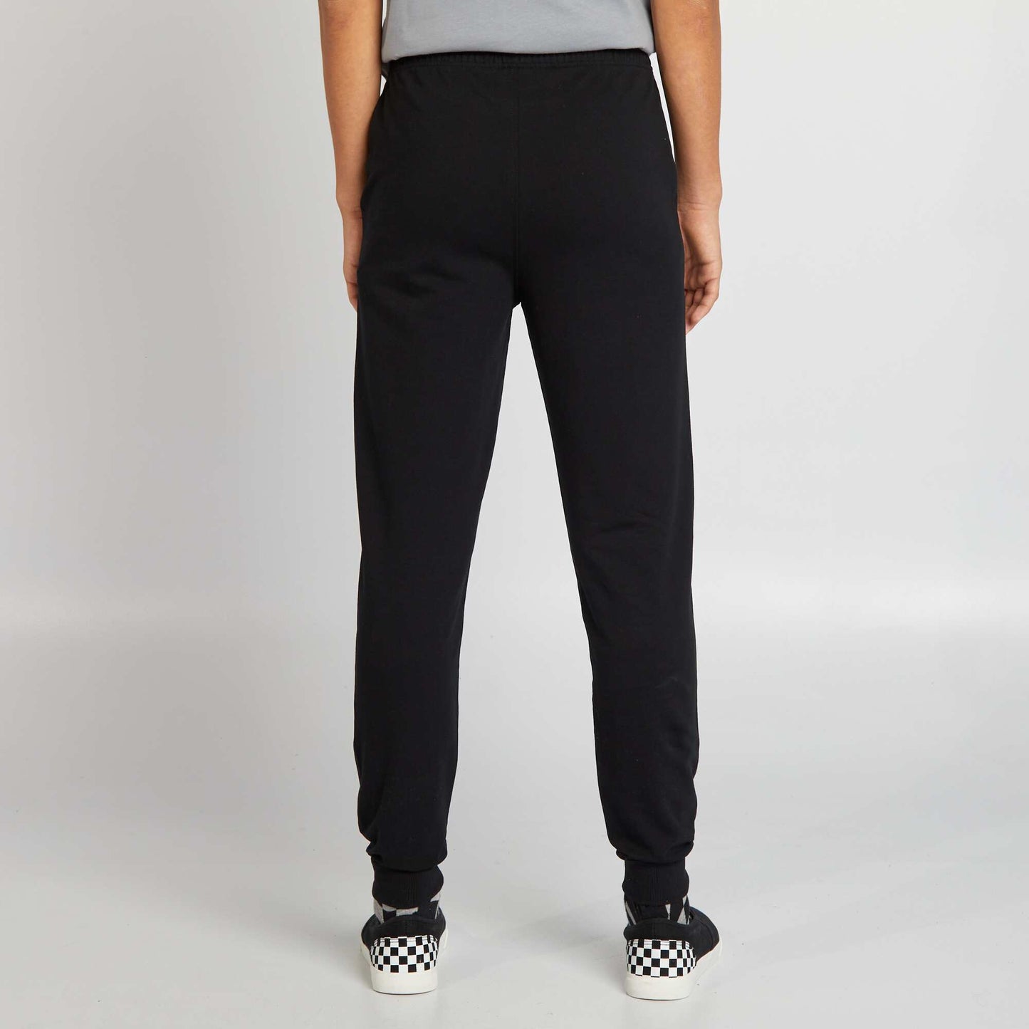 Pantalon de jogging uni noir