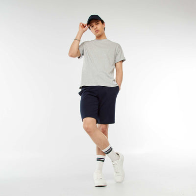 Short de sport style jogger BLEU MARINE