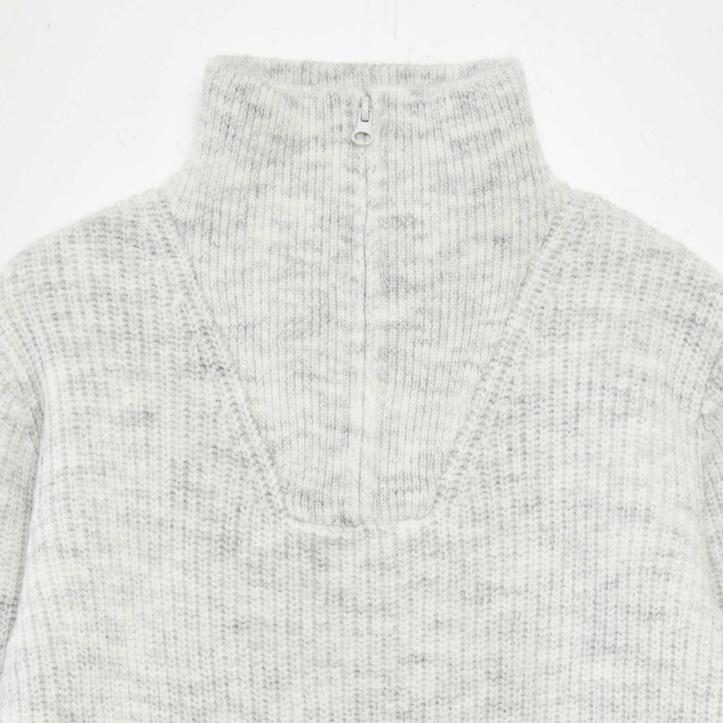 Pull col camionneur Gris