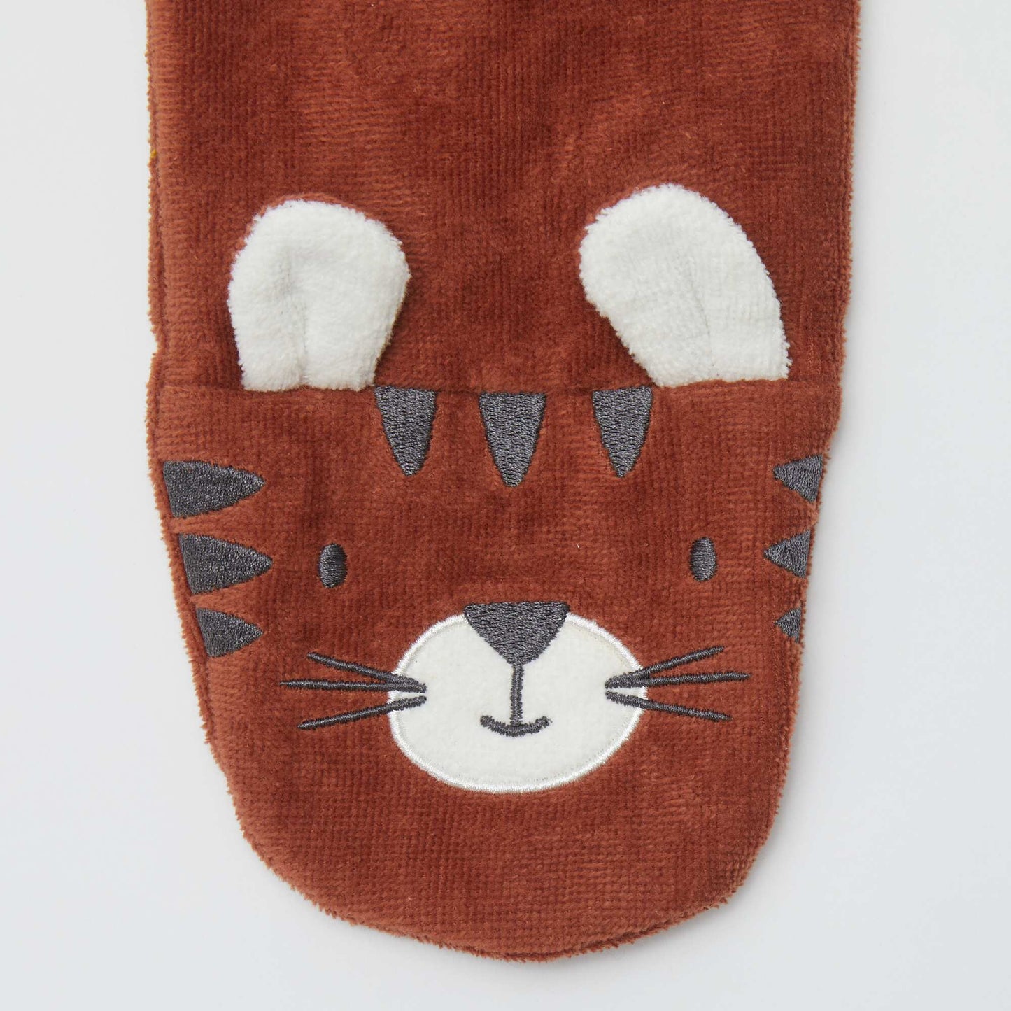 Lot de 2 gants de toilette avec animation - Kiabi Home MARRON