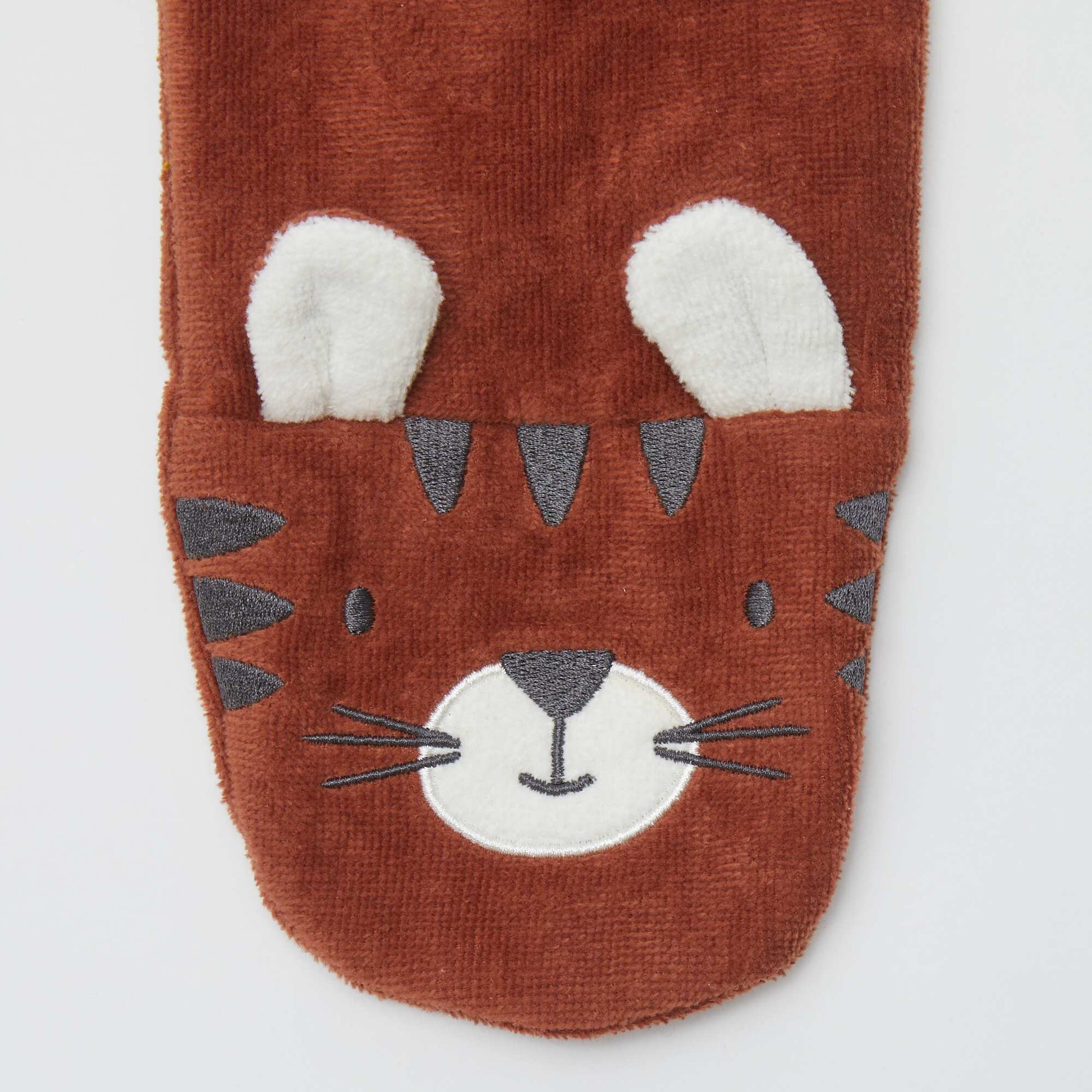Lot de 2 gants de toilette avec animation - Kiabi Home MARRON