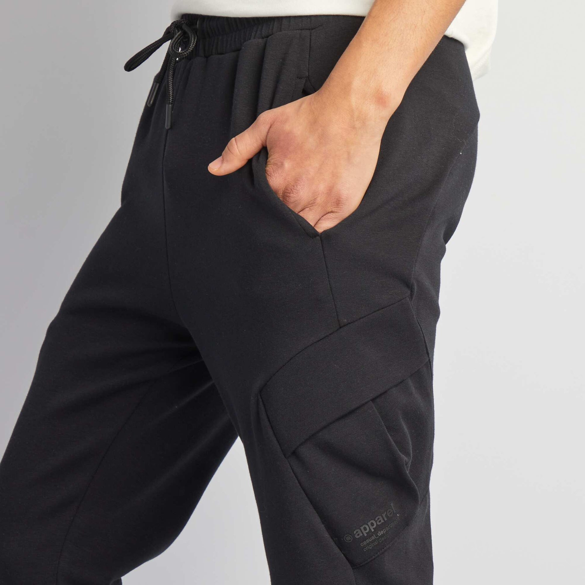Jogging multi-poches noir