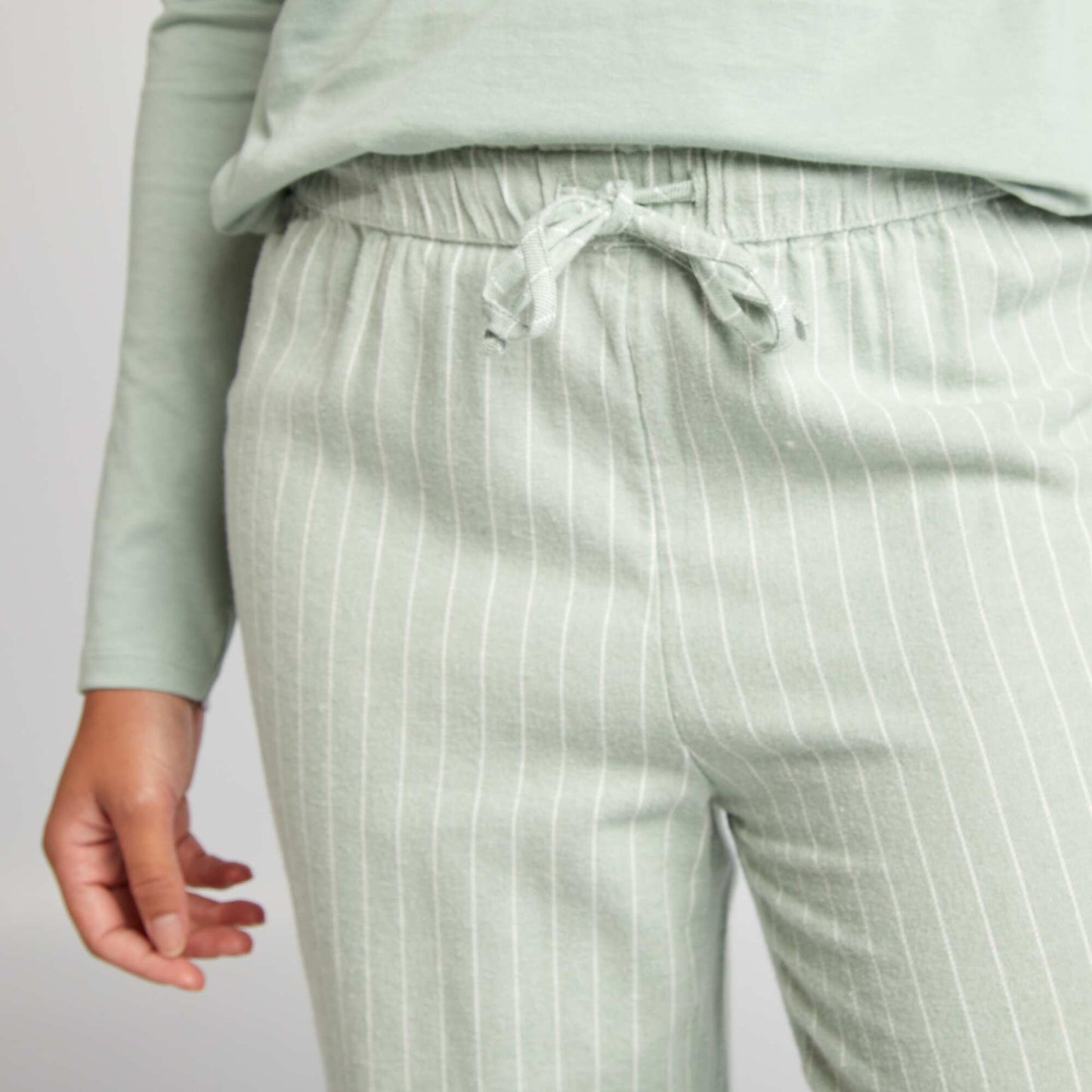 Ensemble pyjama tee-shirt + pantalon imprim Vert