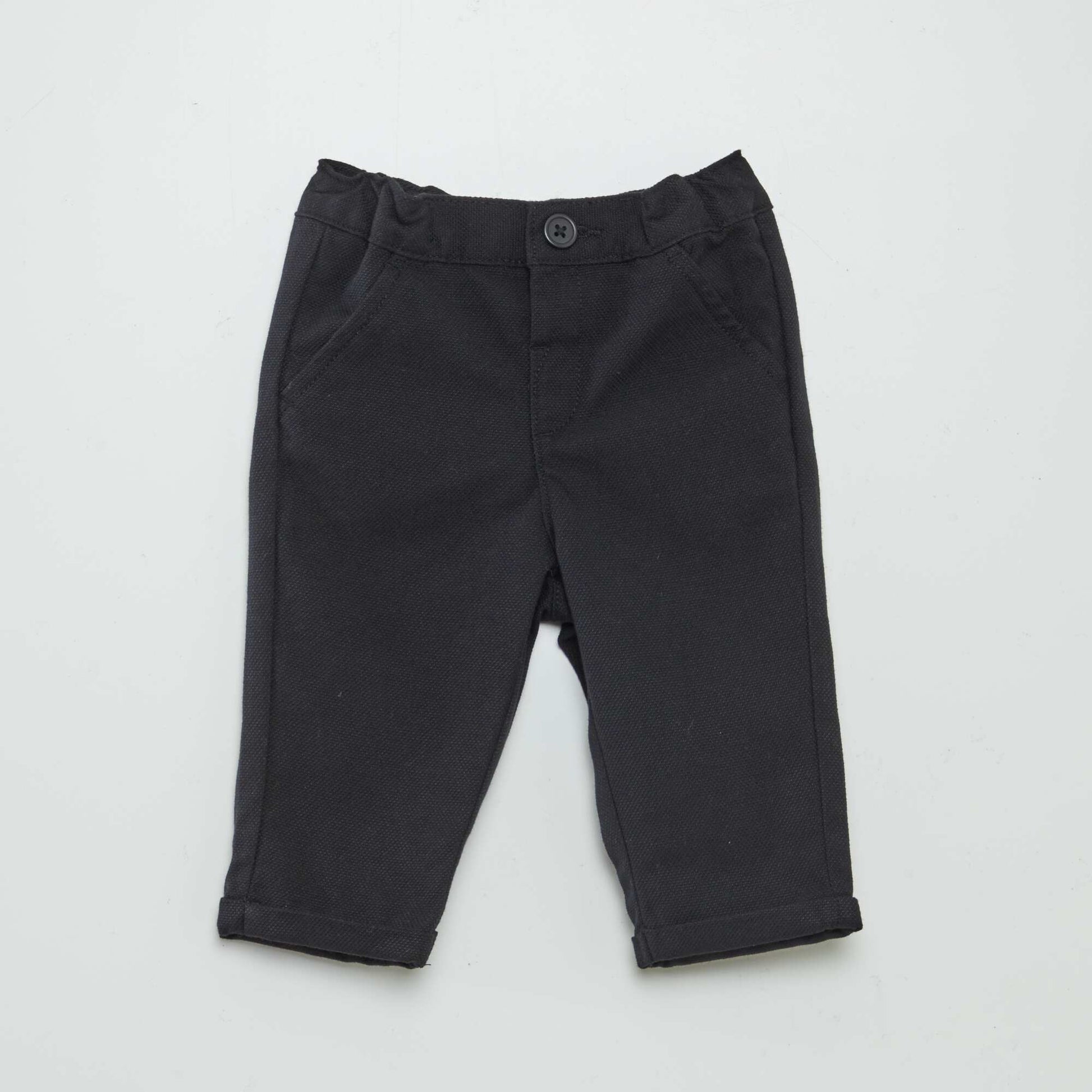 Ensemble chemise + pantalon + nœud papillon - 3 pièces noir