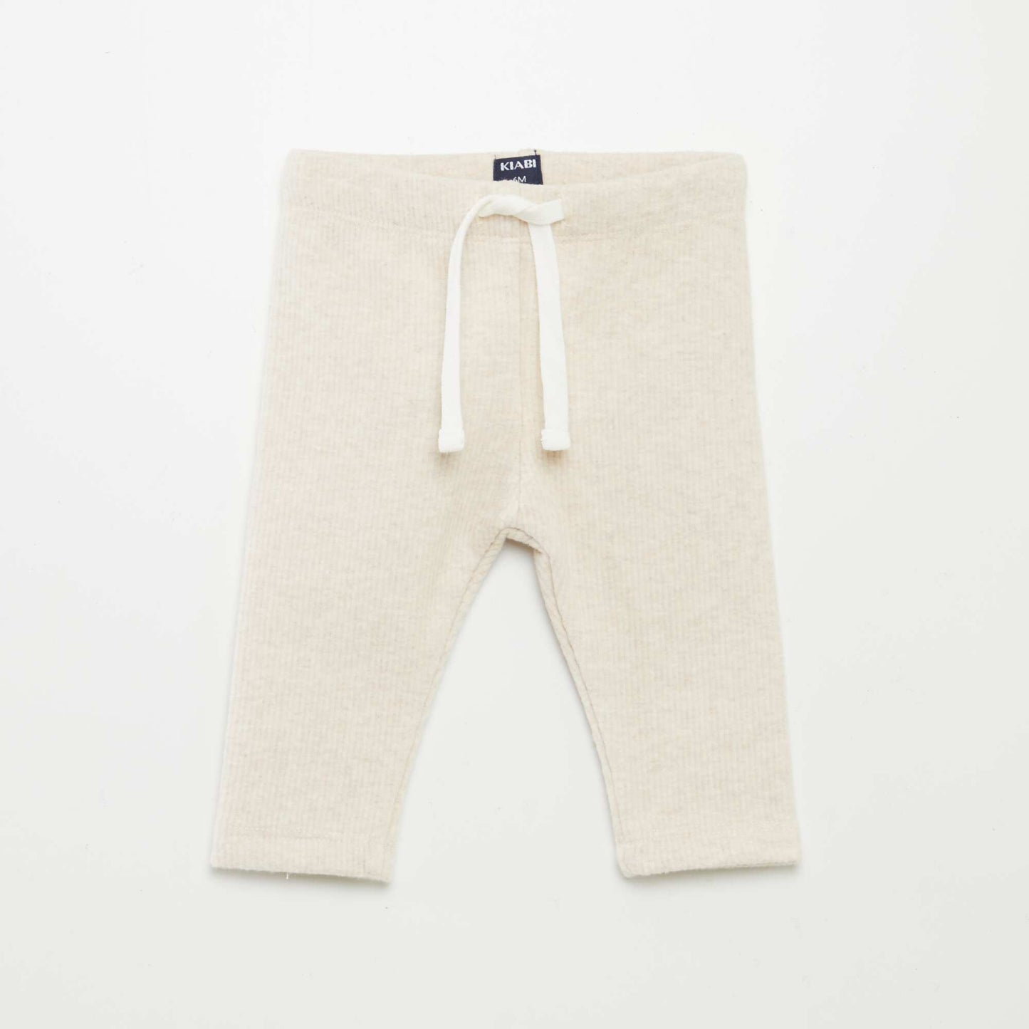 Pantalon en tricot + chaussettes Beige