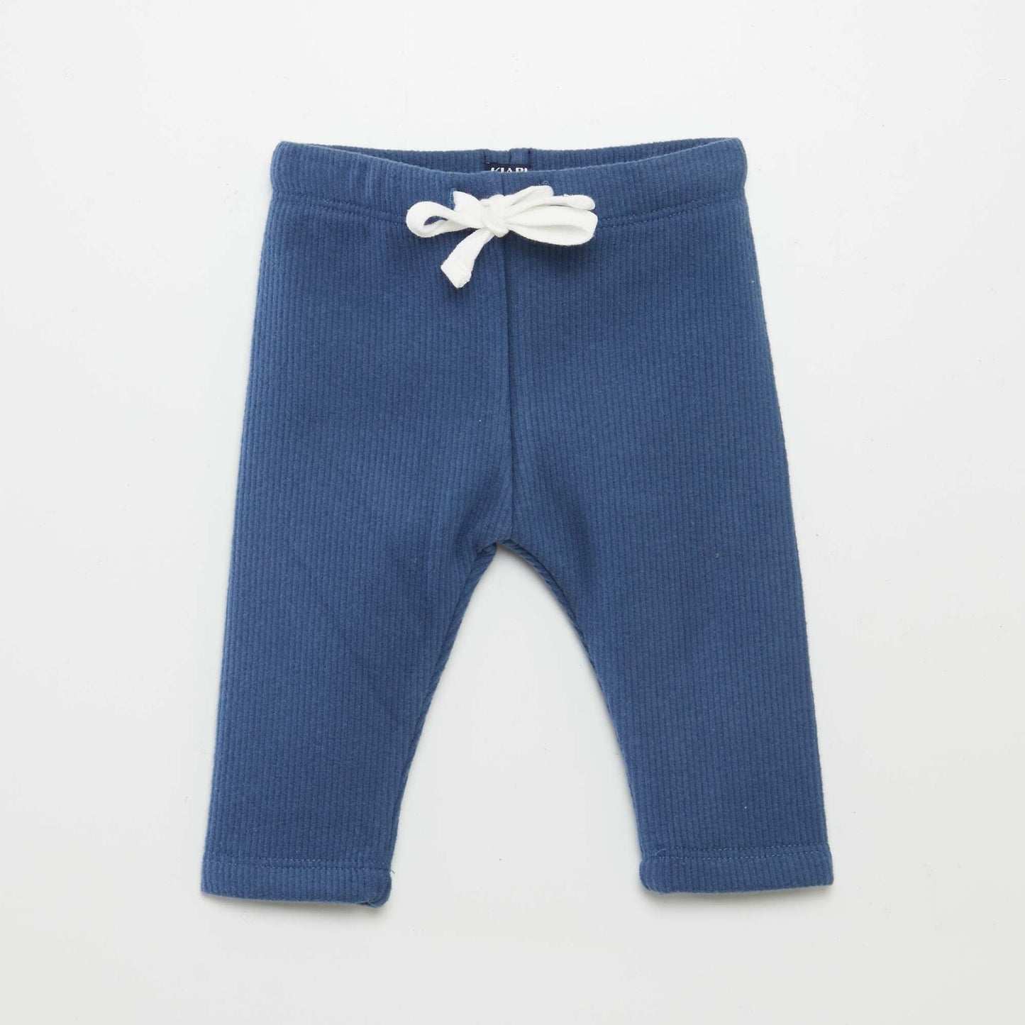 Pantalon en tricot + chaussettes Bleu