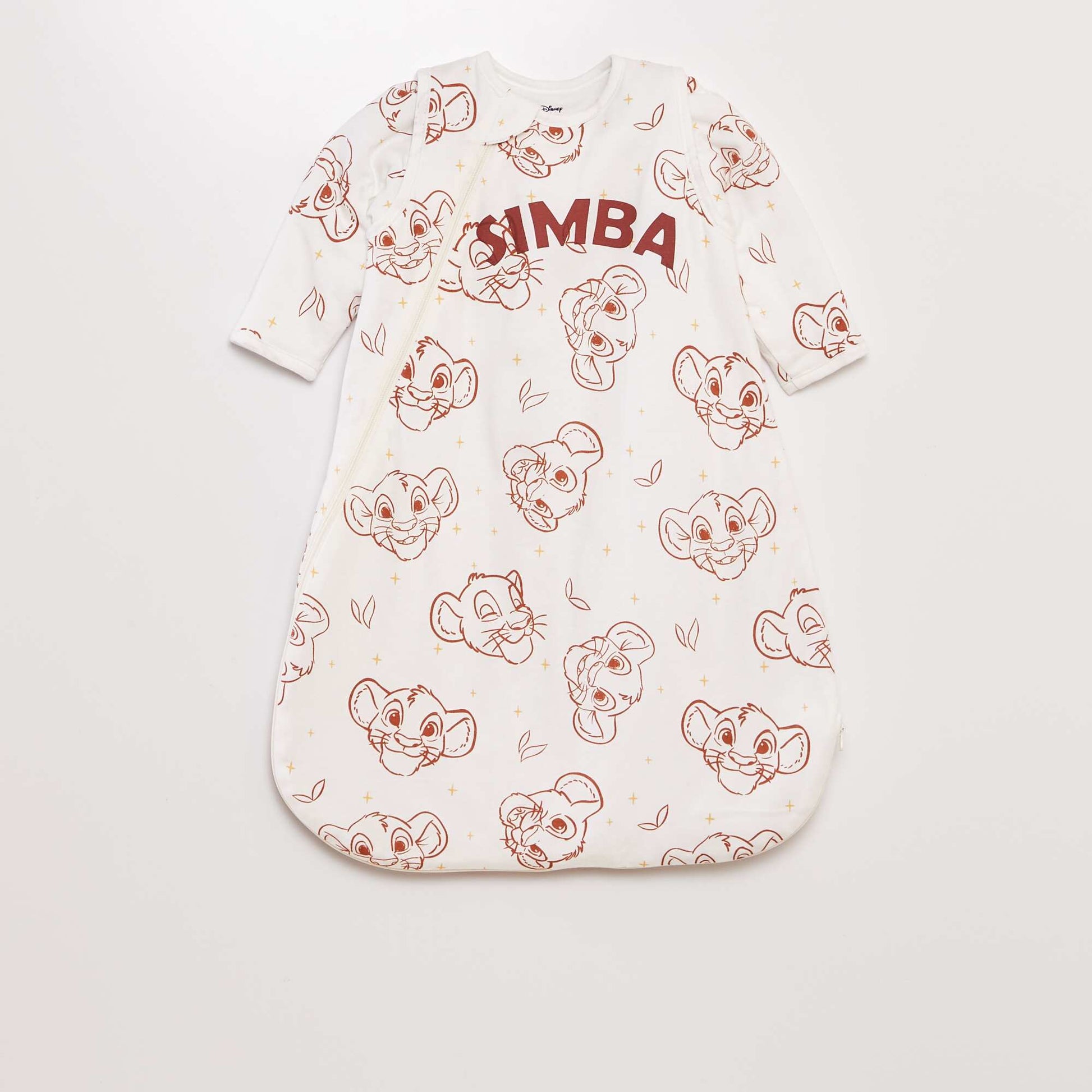 Gigoteuse manches longues 'Simba' 'Disney' BLANC