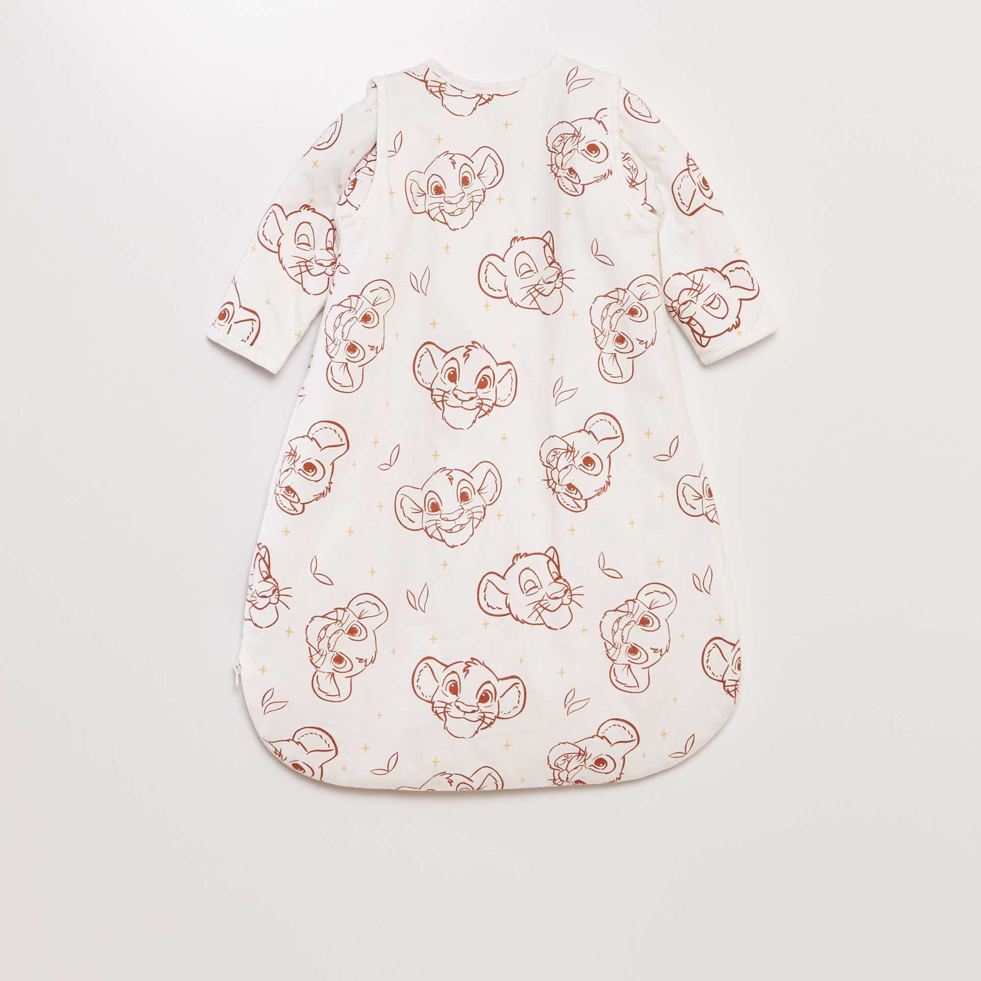 Gigoteuse manches longues 'Simba' 'Disney' BLANC