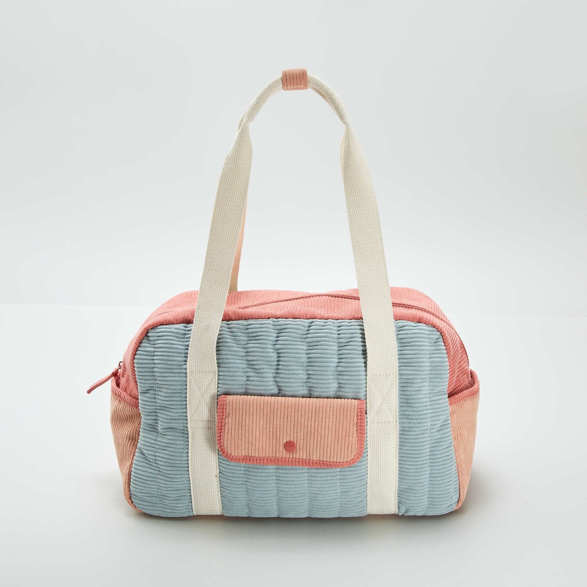 Sac de voyage en velours c tel Rose