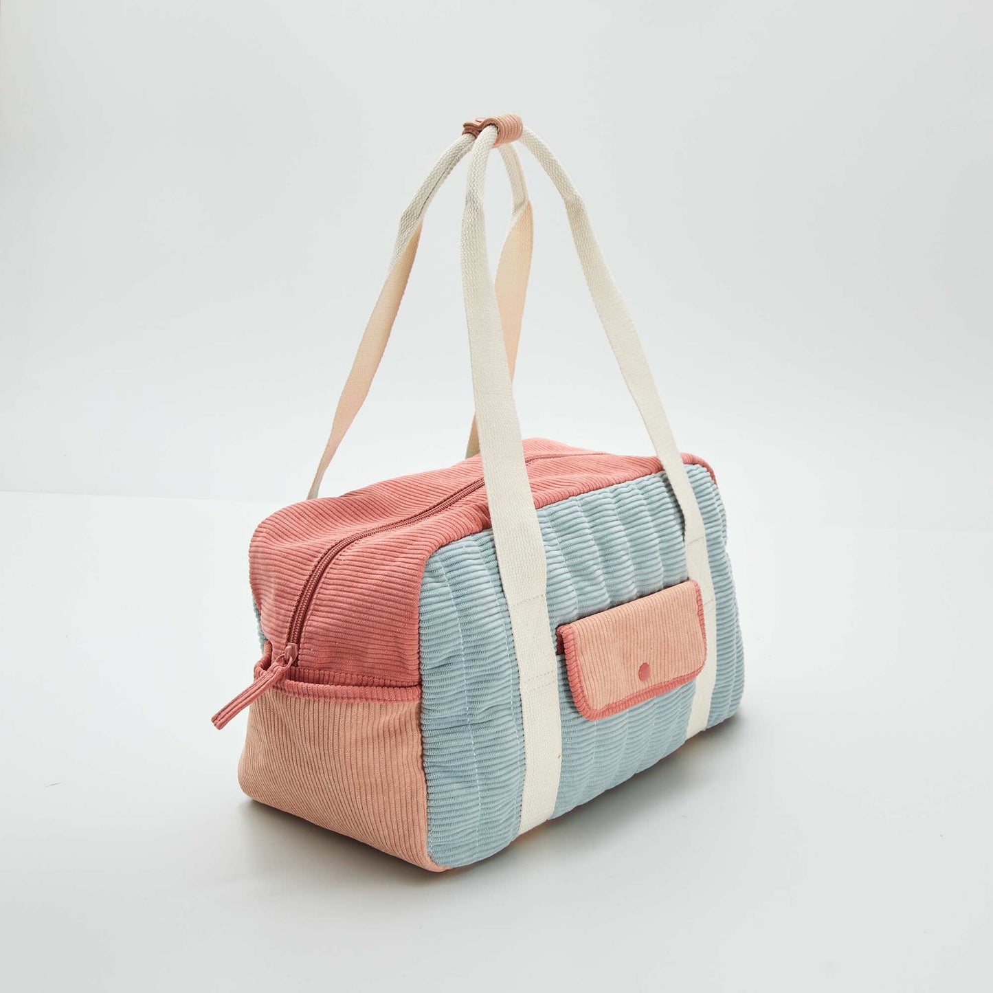 Sac de voyage en velours c tel Rose