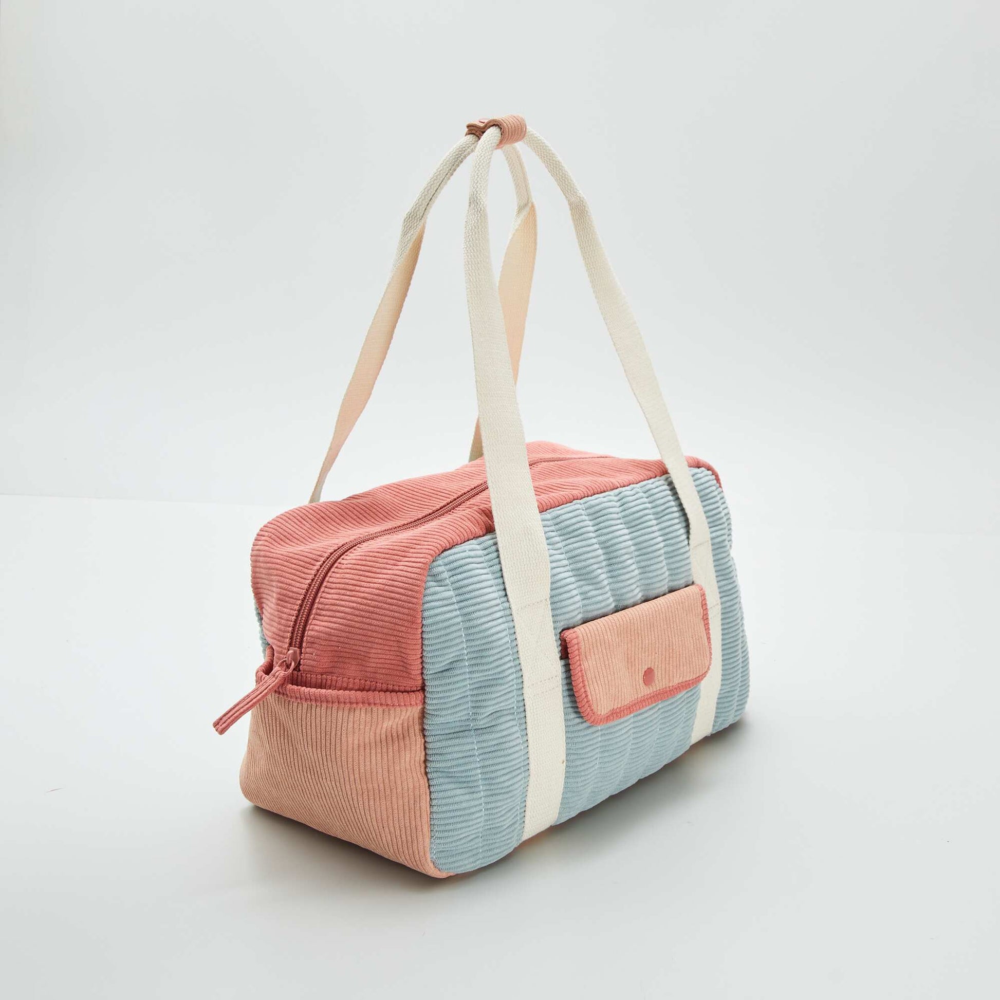 Sac de voyage en velours c tel Rose