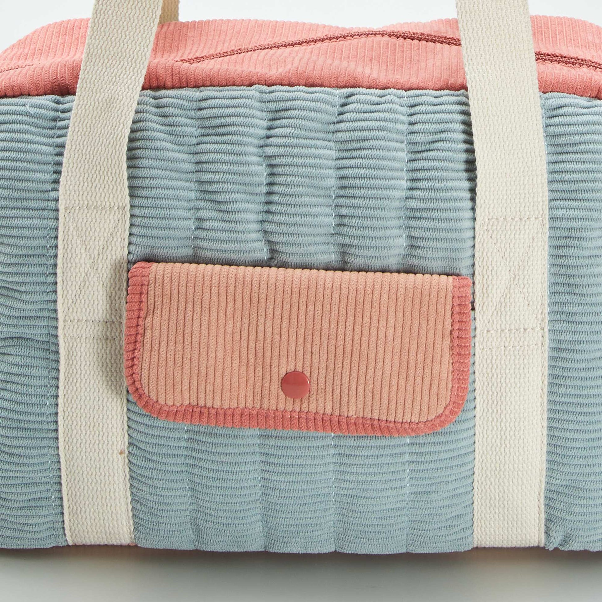 Sac de voyage en velours c tel Rose