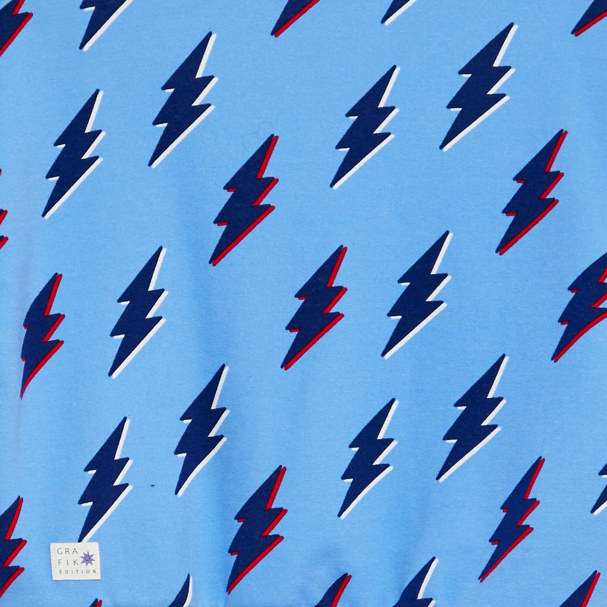 Sweat imprimé Bleu