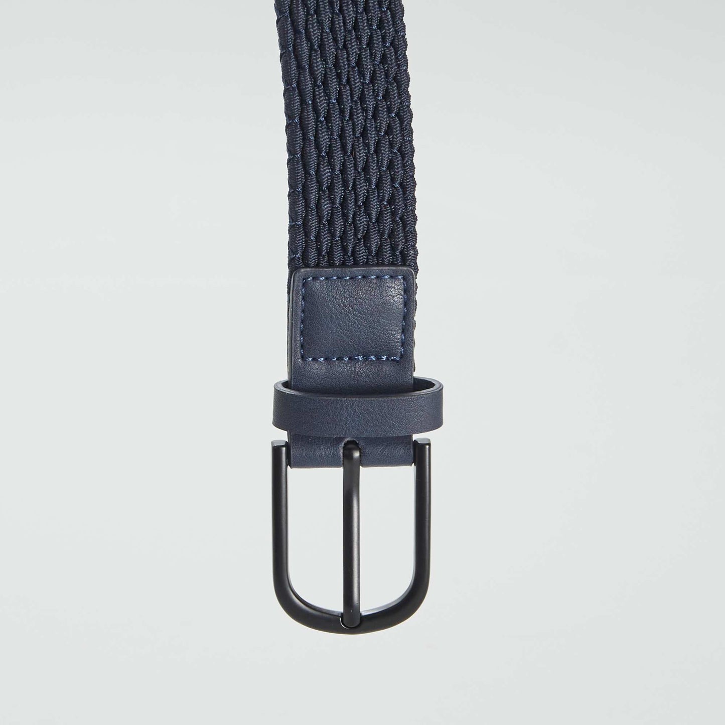 Ceinture tressée Bleu