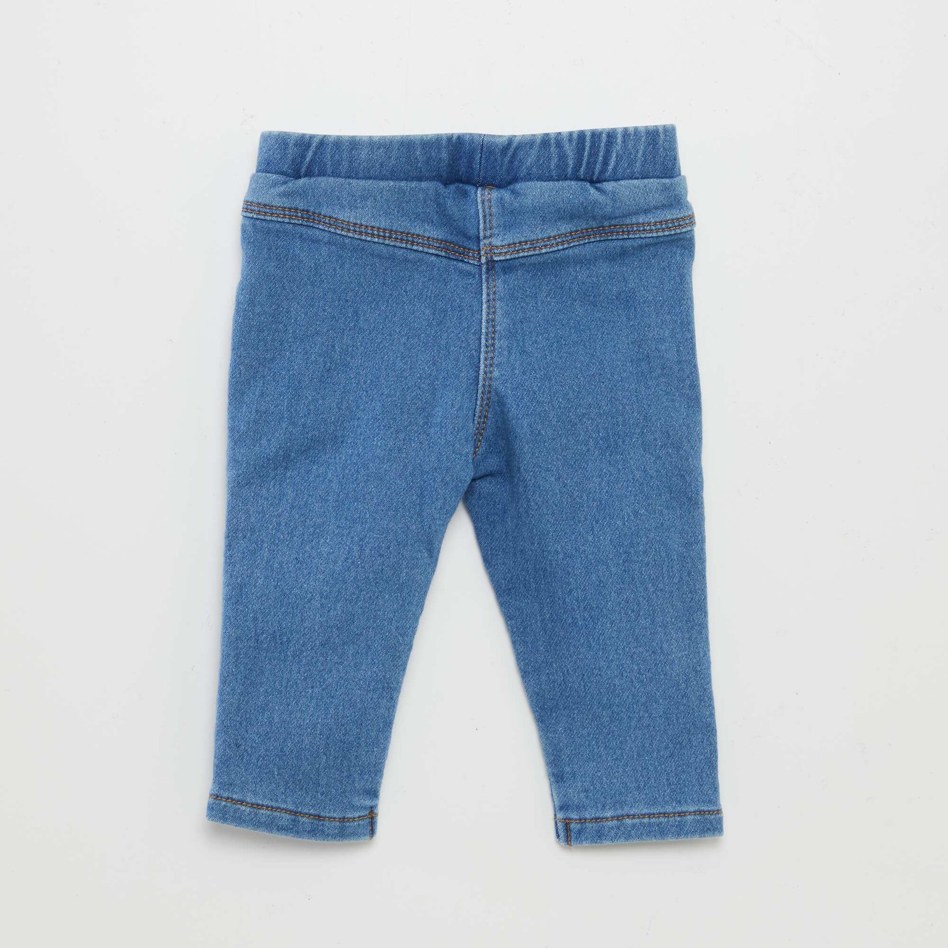 Jegging stretch en jean Bleu