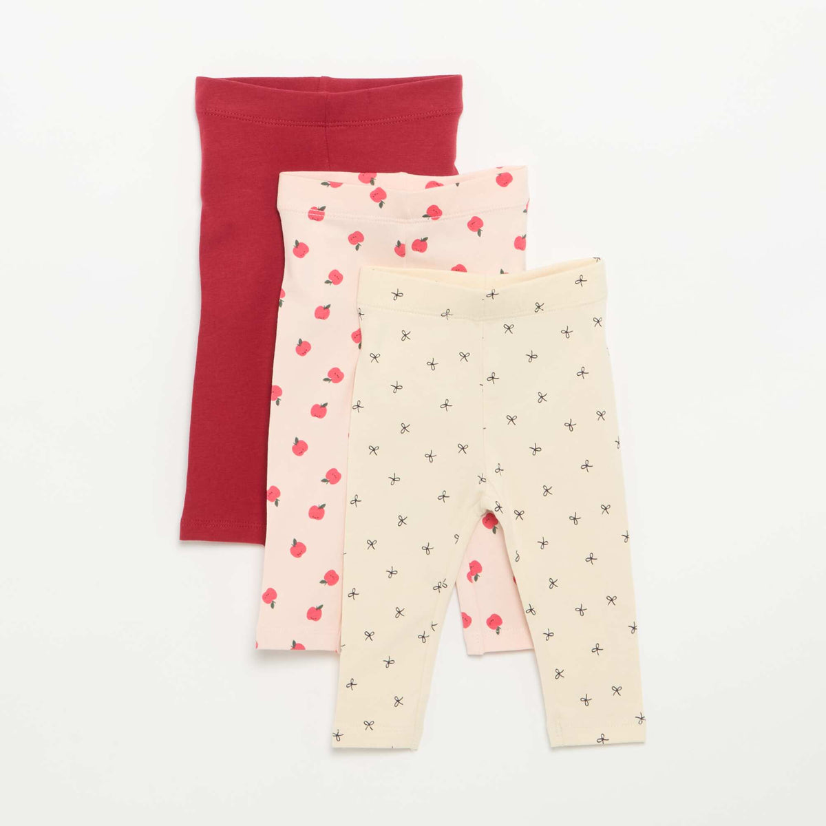 Lot de 3 leggings longs ROSE